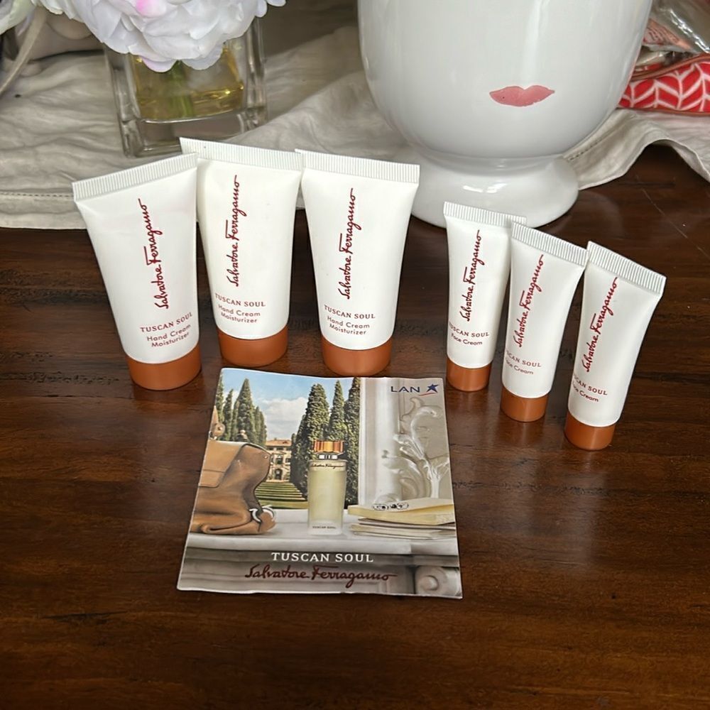Salvatore Ferragamo Tuscan Soul Hand Cream and Face Cream plus Ipsy surprise bag